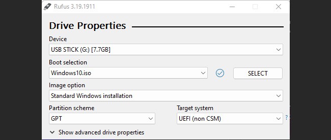 rufus-select-iso-windows