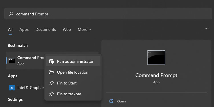 run as administrator