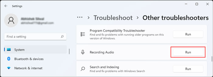 run-recording-audio-troubleshooter