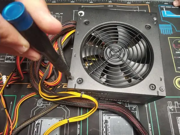 How to Clean Power Supply Unit? 28 screw-psu