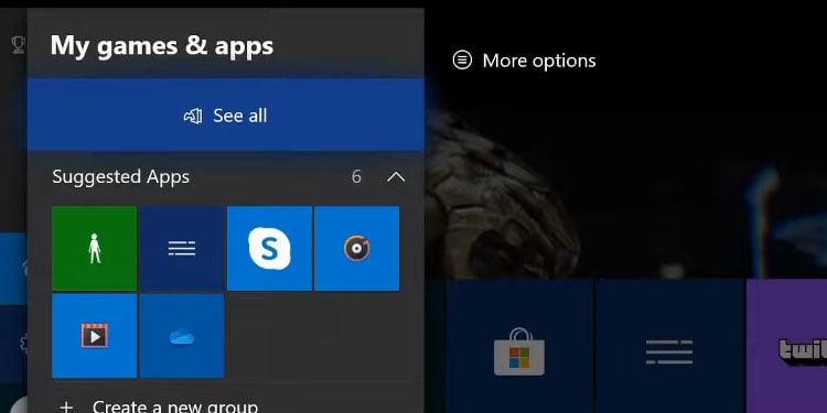 see all games and apps xbox