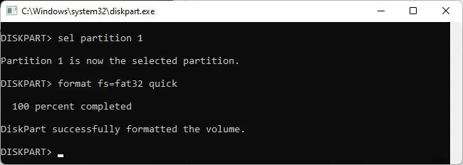 sel-partition-format-fs=fat32-quick
