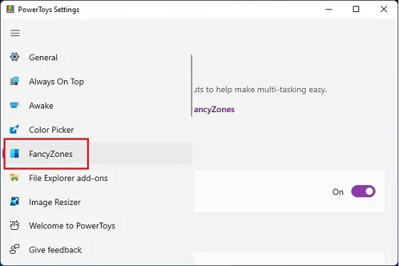 Can You Split Ultrawide Monitor Into Two? How to Do It 46 select-fancyzones-from-the-left-panel