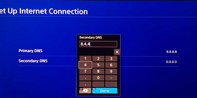 select dns ps4