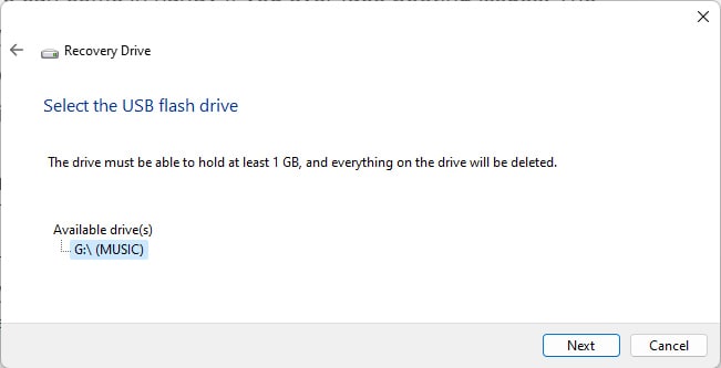 select-usb-flash-drive-recovery-drive