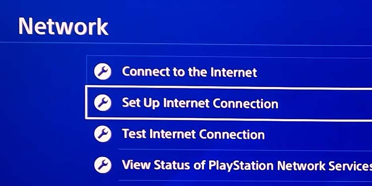 set up internet connection