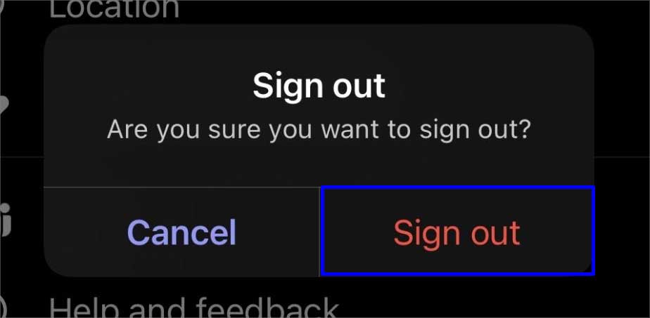 sign-out