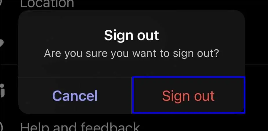sign-out