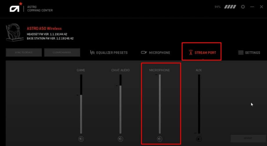 stream tab astro command center