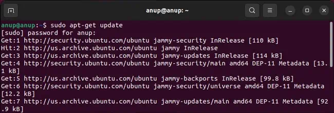 sudo-apt-get-update