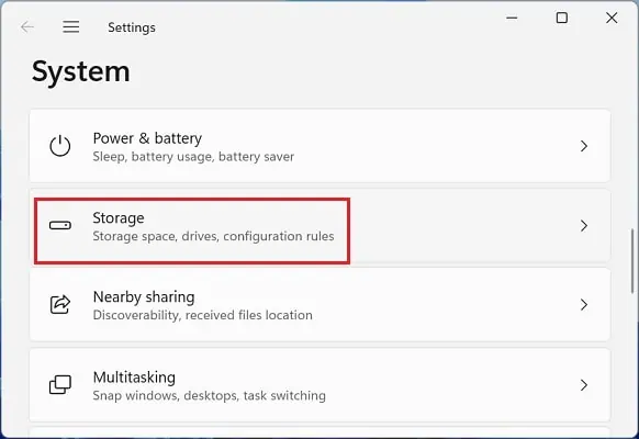 system-storage