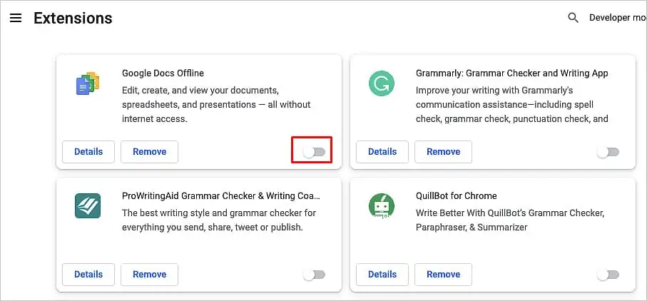 toggle-off-extensions