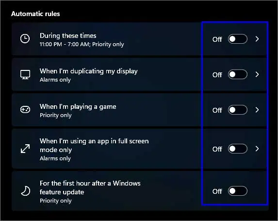 turn-off-automatic-rules-in-windows