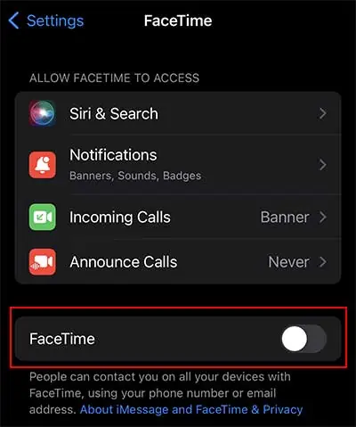 turn-off-facetime