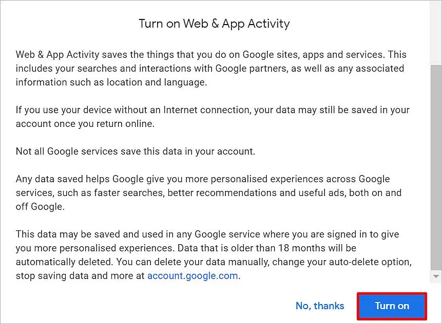 How to View Chrome History by Date? 3 Ways to Do It 48 turn-on-button