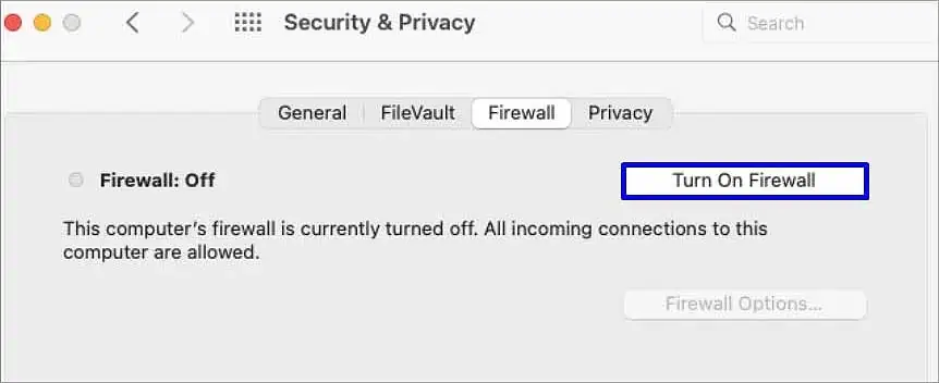 Microsoft Teams Messages Not Sending? Try these 9 Fixes 49 turn-on-firewall-on-a-mac