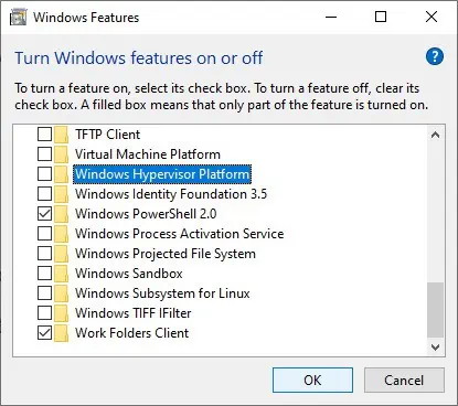 uncheck_windows_hypervisior_platform