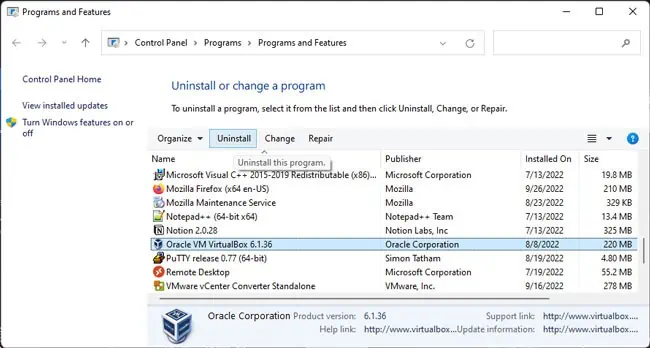 uninstall-virtualbox-programs-and-features