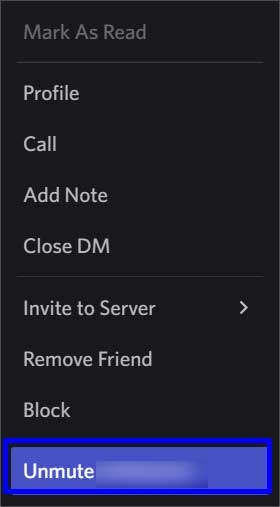 unmute-user-option
