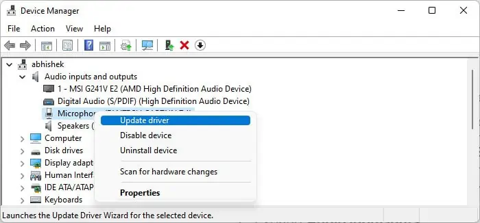 update-audio-driver