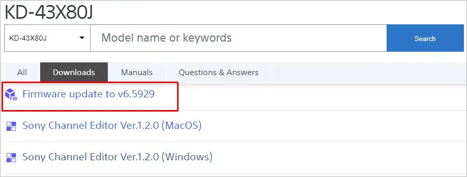 How to Update Android TV? 33 update-available-for-sony-tv