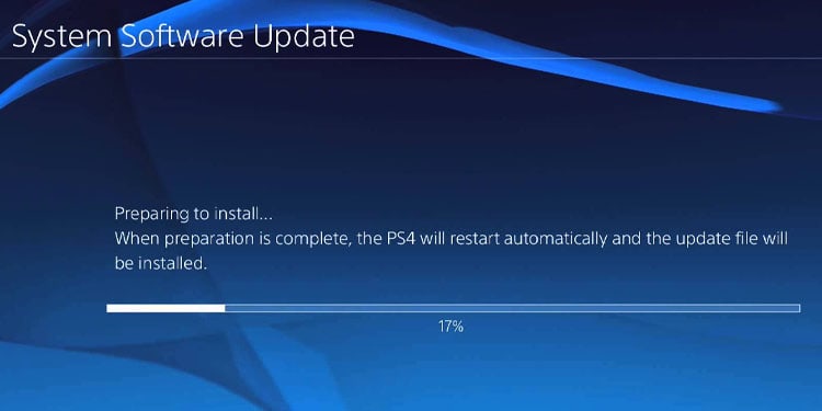 update ps4