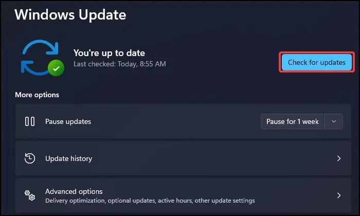 update