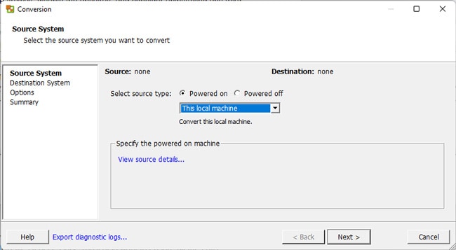 How To Virtualize A Physical Machine With VMware - 7