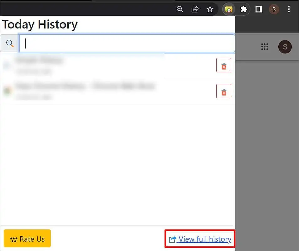 How to View Chrome History by Date? 3 Ways to Do It 44 view-full-history
