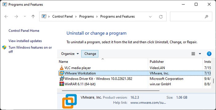 vmware-workstation-change