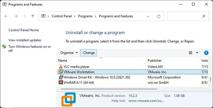 vmware-workstation-change