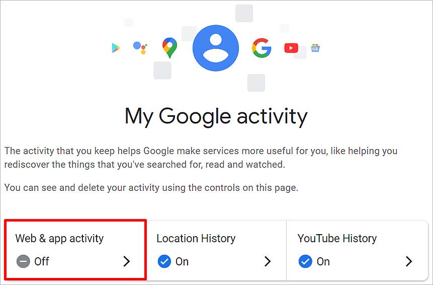 web-and-app-activity