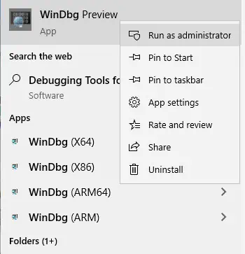 windbg-preview
