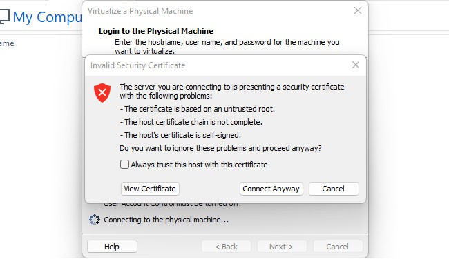 How To Virtualize A Physical Machine With VMware - 25