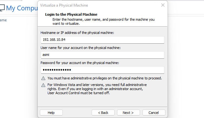 How To Virtualize A Physical Machine With VMware - 64