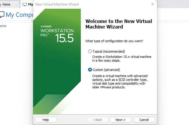 How To Virtualize A Physical Machine With VMware 30 workstation-new-vm-custom