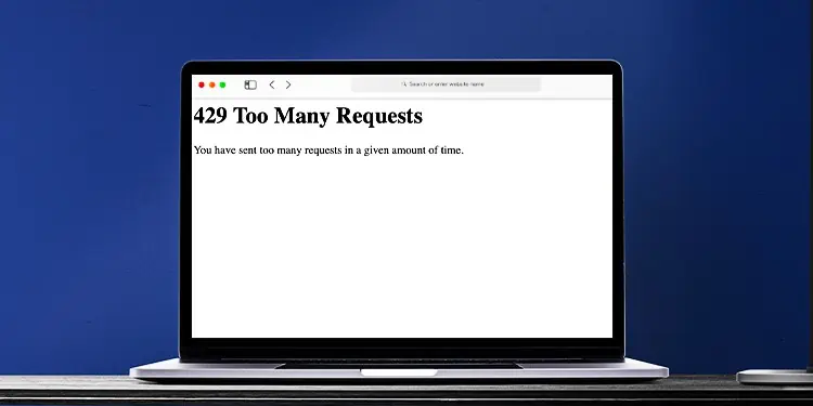 How to Fix Error Code 429 “Too Many Requests”