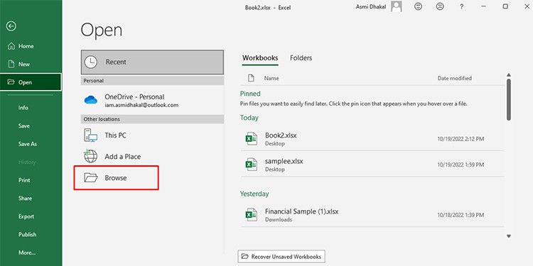 Fix  We Found A Problem With Some Content In Excel - 19