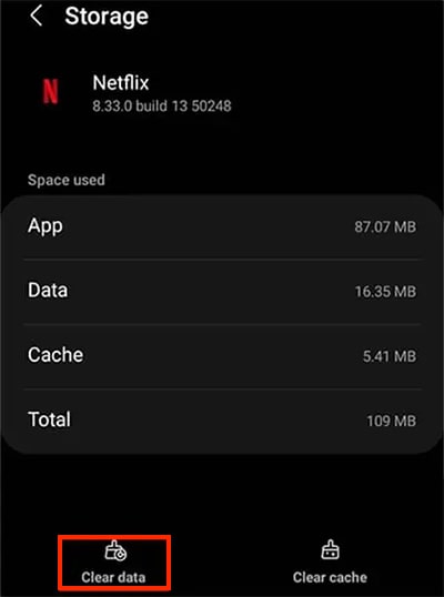 Choose Clear-Data