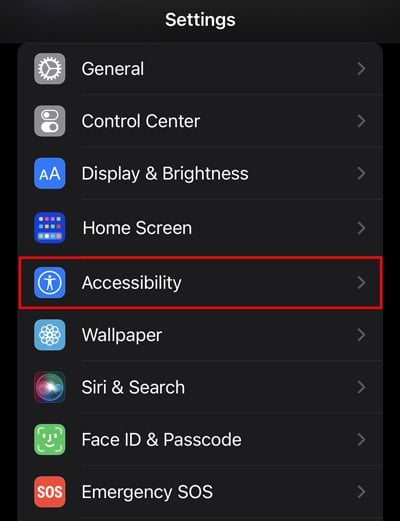 Find-Accessibility-and-open-it