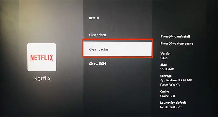 How to Fix "This Title is Not Available to Watch Instantly" on Netflix 61 Pick-Clear-Cache-option-