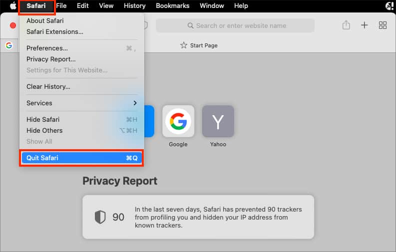 Quit-Safari-on-Mac