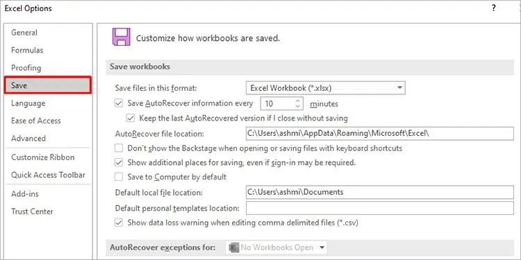 Save-Options-for-Excel
