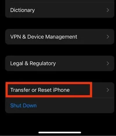 Why is iCloud Greyed Out? 7 Ways to Fix It 28 Tap-transfer-or-reset-iPhone