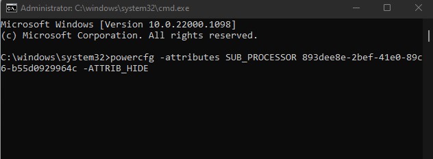 add minimum processor state