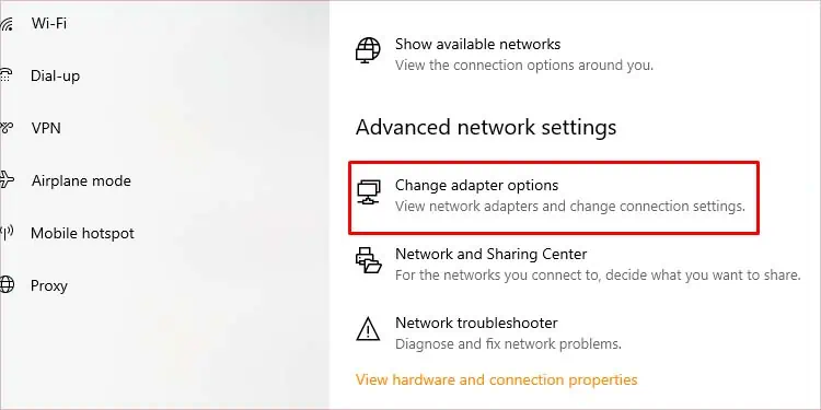 change-adapter-options
