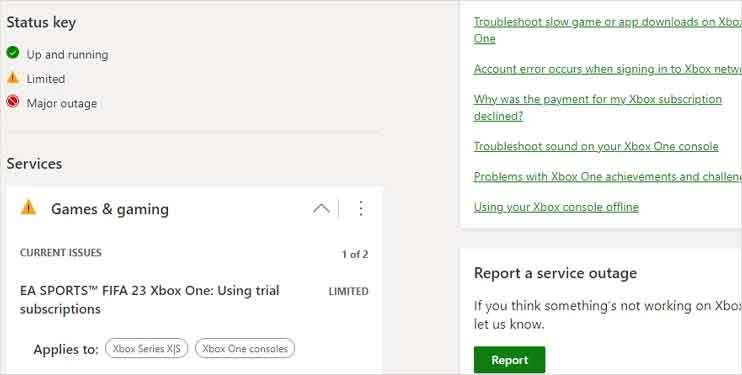Xbox Won't Let You Sign In? Try These 9 Fixes 3 check-server-status