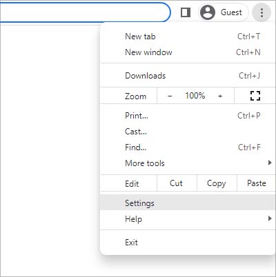 chrome setting 1