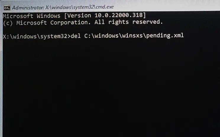 Windows Won't Boot After Update? Try These 10 Fixes 42 delete-pending-xml-file