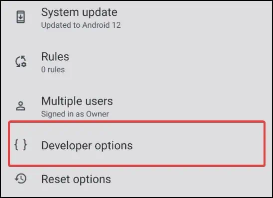developer-options